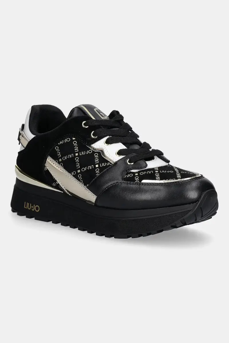 sneakers LIU JO MAXI WONDER 91 donna colore nero BF5005PX68122222