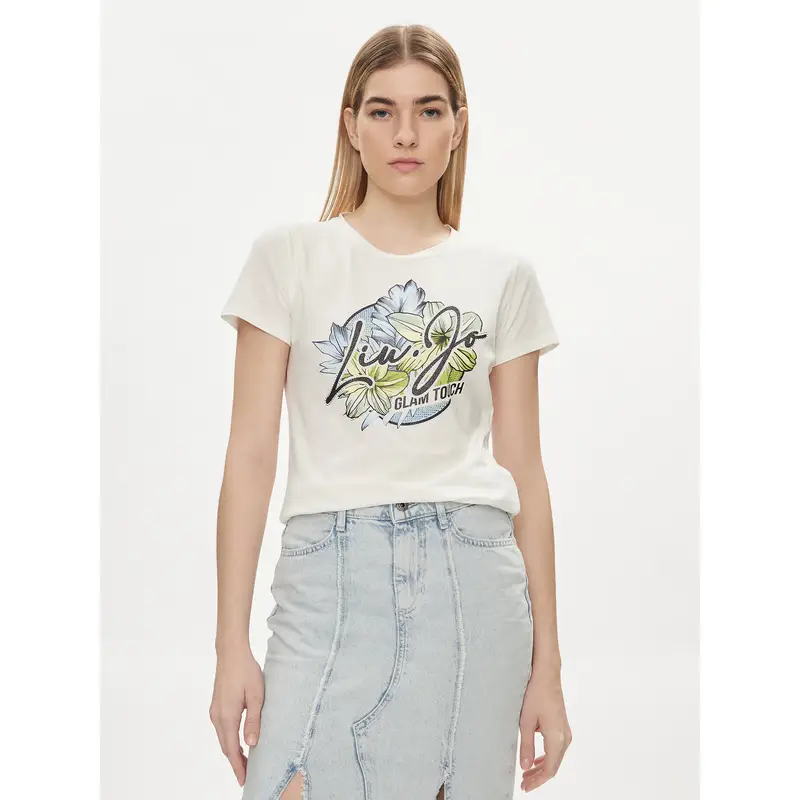 Liu Jo Sport T-shirt Beige 3204628