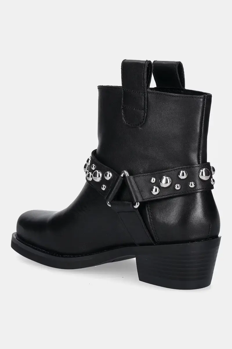 stivaletti alla caviglia in pelle ROXY 01 donna colore nero SF5047P010222222 miniatura 3