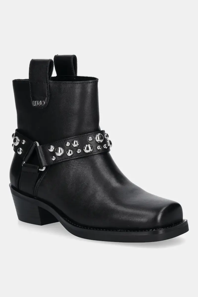 stivaletti alla caviglia in pelle ROXY 01 donna colore nero SF5047P010222222