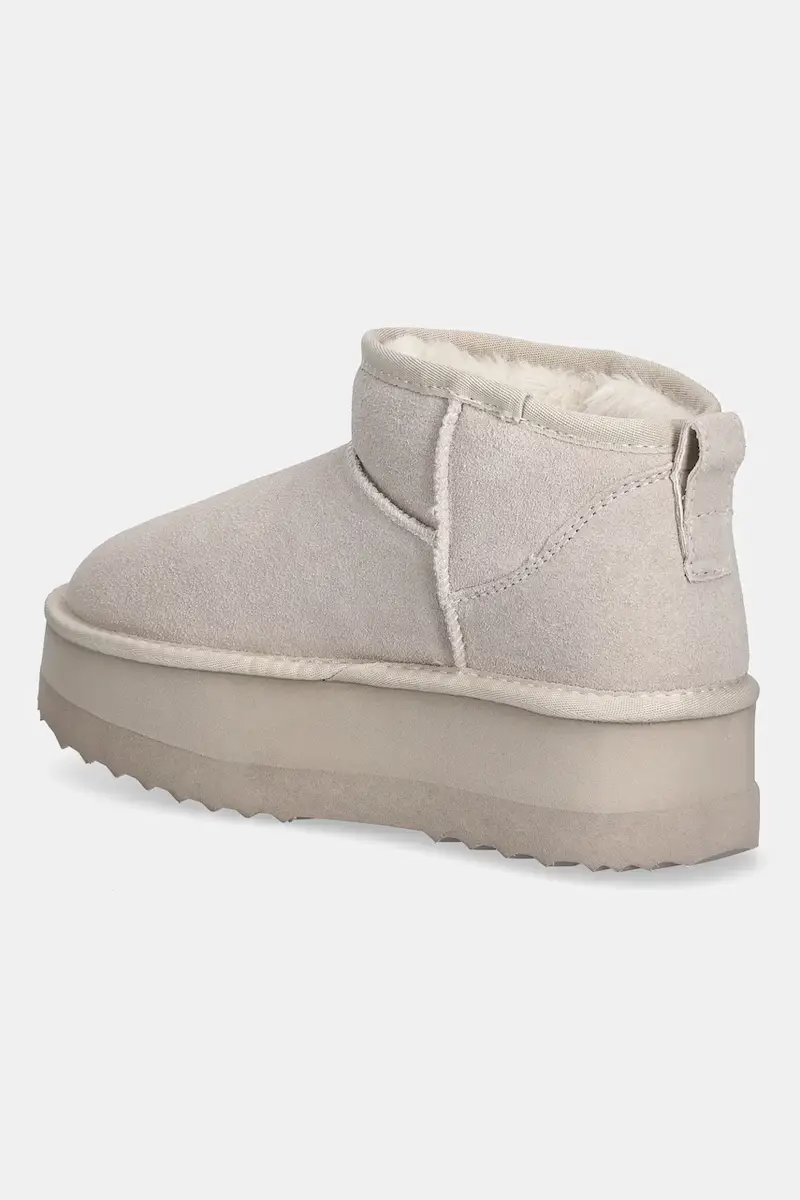 stivali da neve in camoscio JANE 01 colore beige SF5105PX00201127 miniatura 3