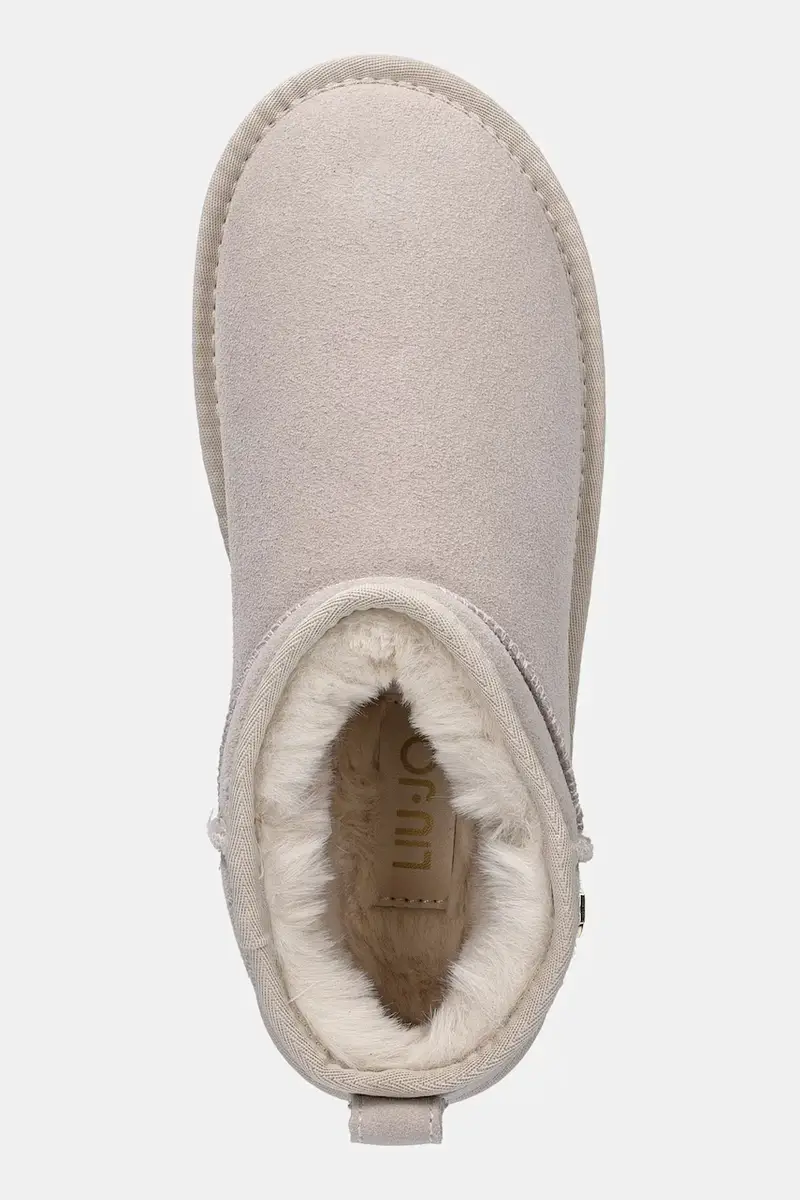 stivali da neve in camoscio JANE 01 colore beige SF5105PX00201127 miniatura 4