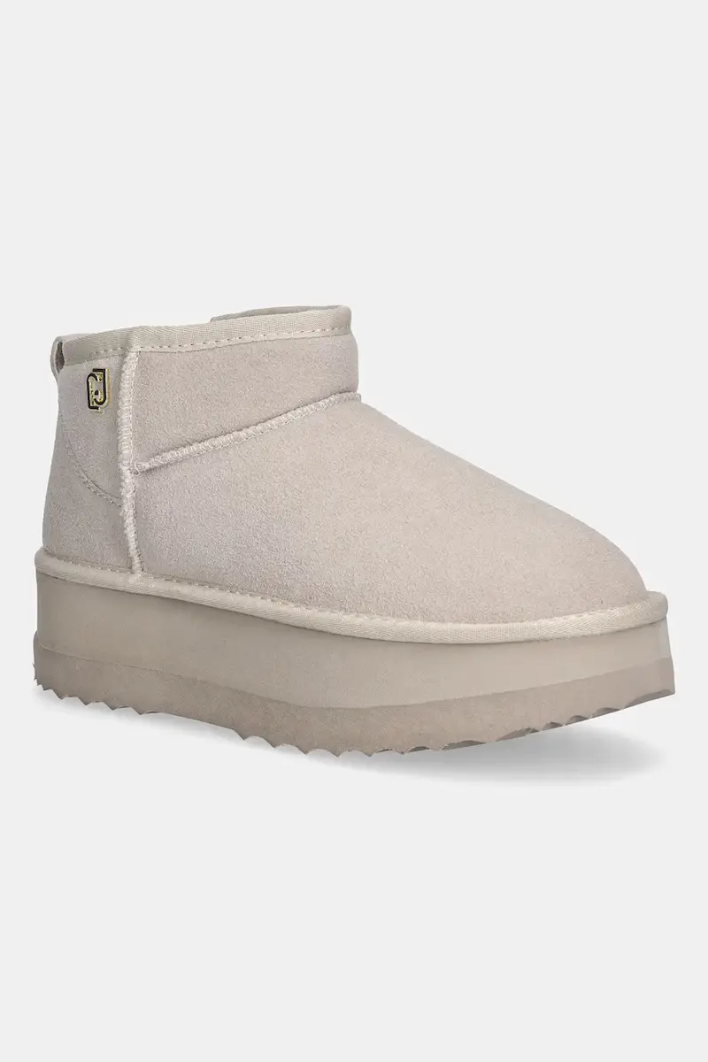 stivali da neve in camoscio JANE 01 colore beige SF5105PX00201127