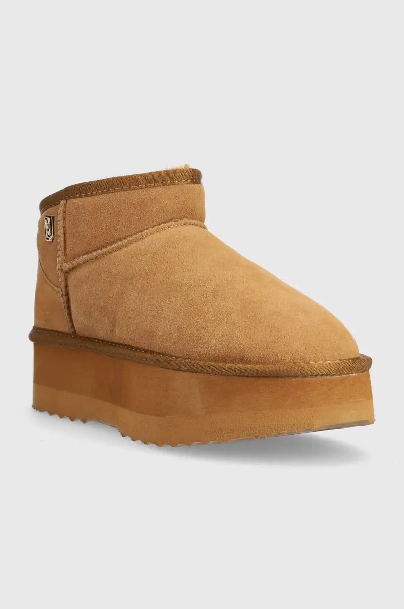 stivali da neve in camoscio JANE 01 colore marrone SA4051PX00200668 miniatura 2