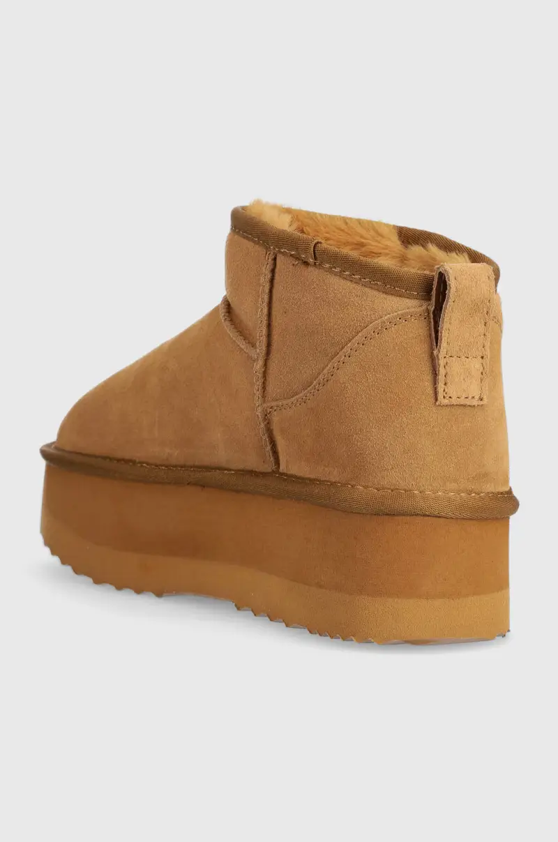 stivali da neve in camoscio JANE 01 colore marrone SA4051PX00200668 miniatura 3