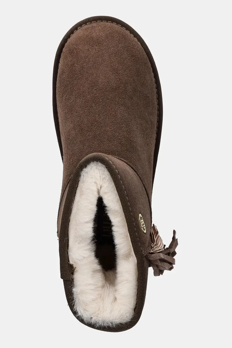 stivali da neve in camoscio JANE 09 Marrone miniatura 4