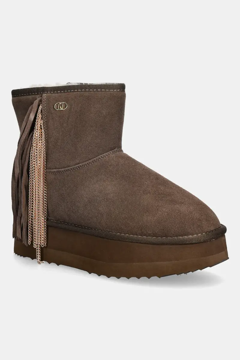 stivali da neve in camoscio JANE 09 Marrone