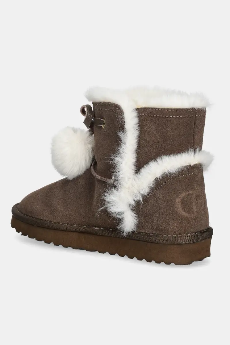 stivali da neve in camoscio JIL 05 colore marrone SF5101PX002S3830 miniatura 3