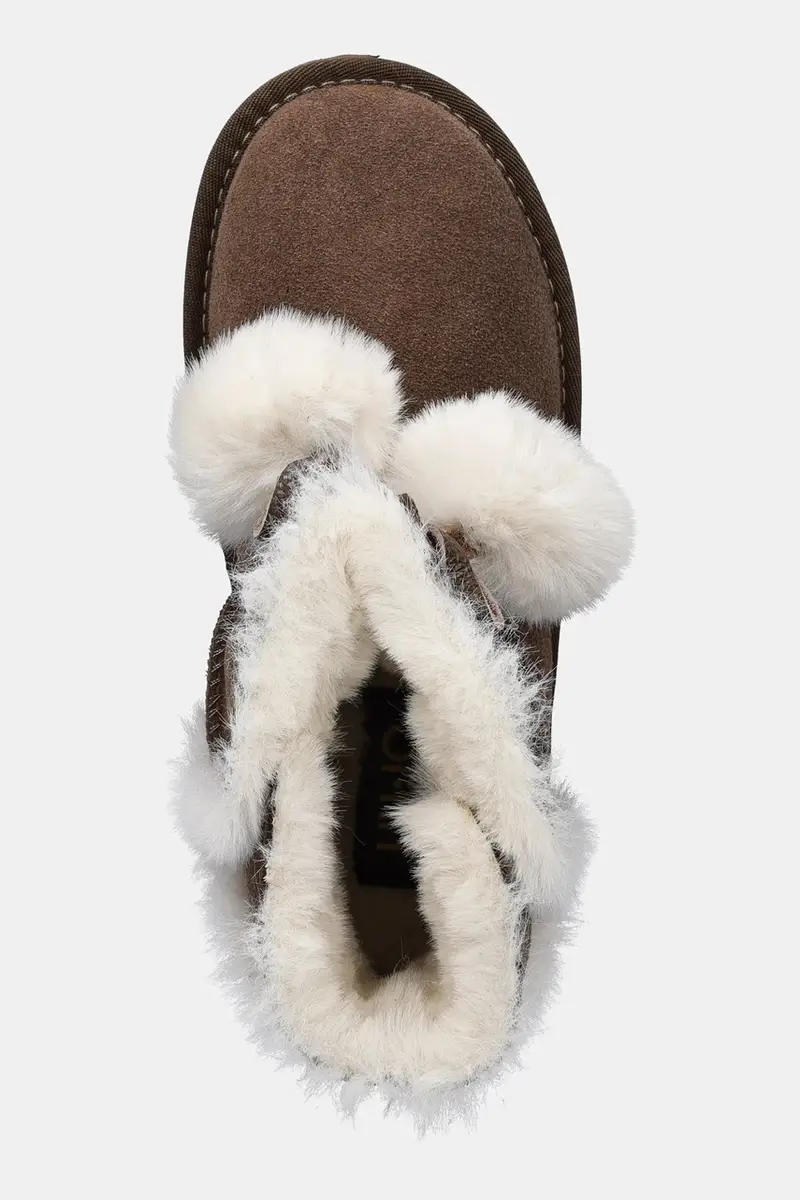 stivali da neve in camoscio JIL 05 colore marrone SF5101PX002S3830 miniatura 4