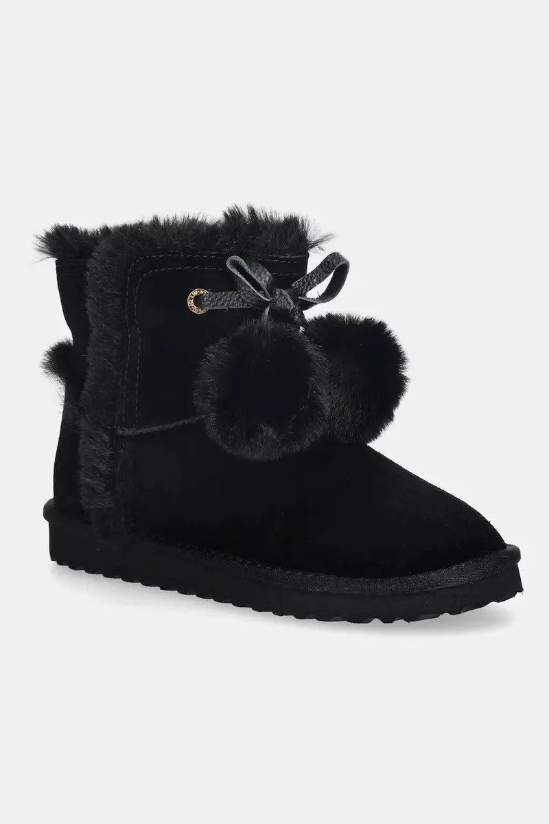 stivali da neve in camoscio JIL 05 colore nero SF5101PX00222222