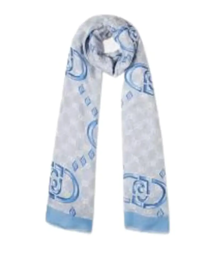 LIU JO Stola con logo 90 x 180 cm Non definito 53920 CLOUD