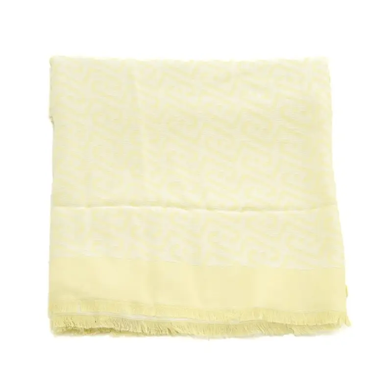 stola da donna in viscosa con logo monogram all over avocado miniatura 3