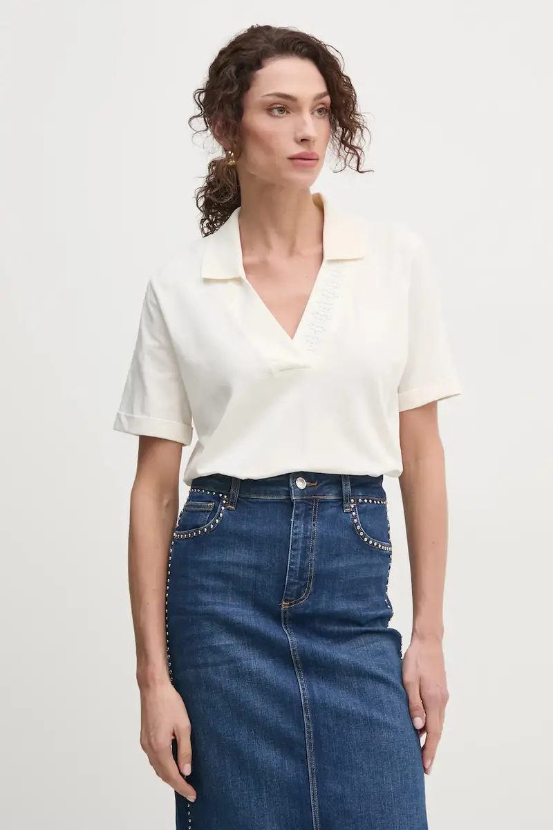 Liu Jo T-shirt Donna Beige 3291702