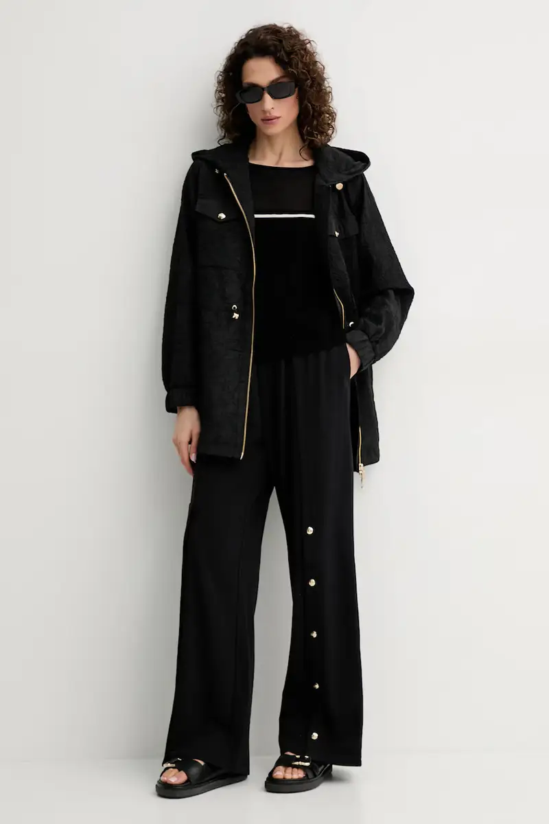 Liu Jo T-shirt Donna Nero 3151262 miniatura 2