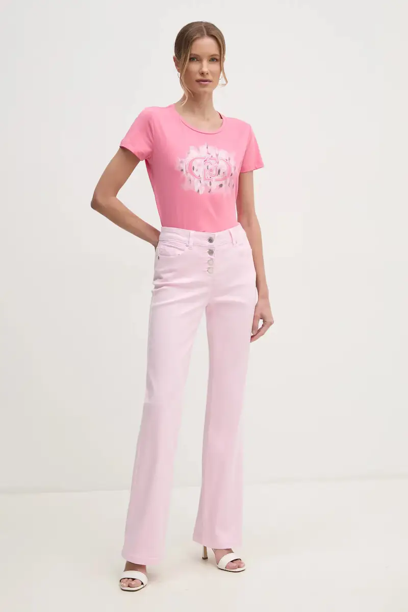 Liu Jo T-shirt Donna Rosa 3338656 miniatura 2