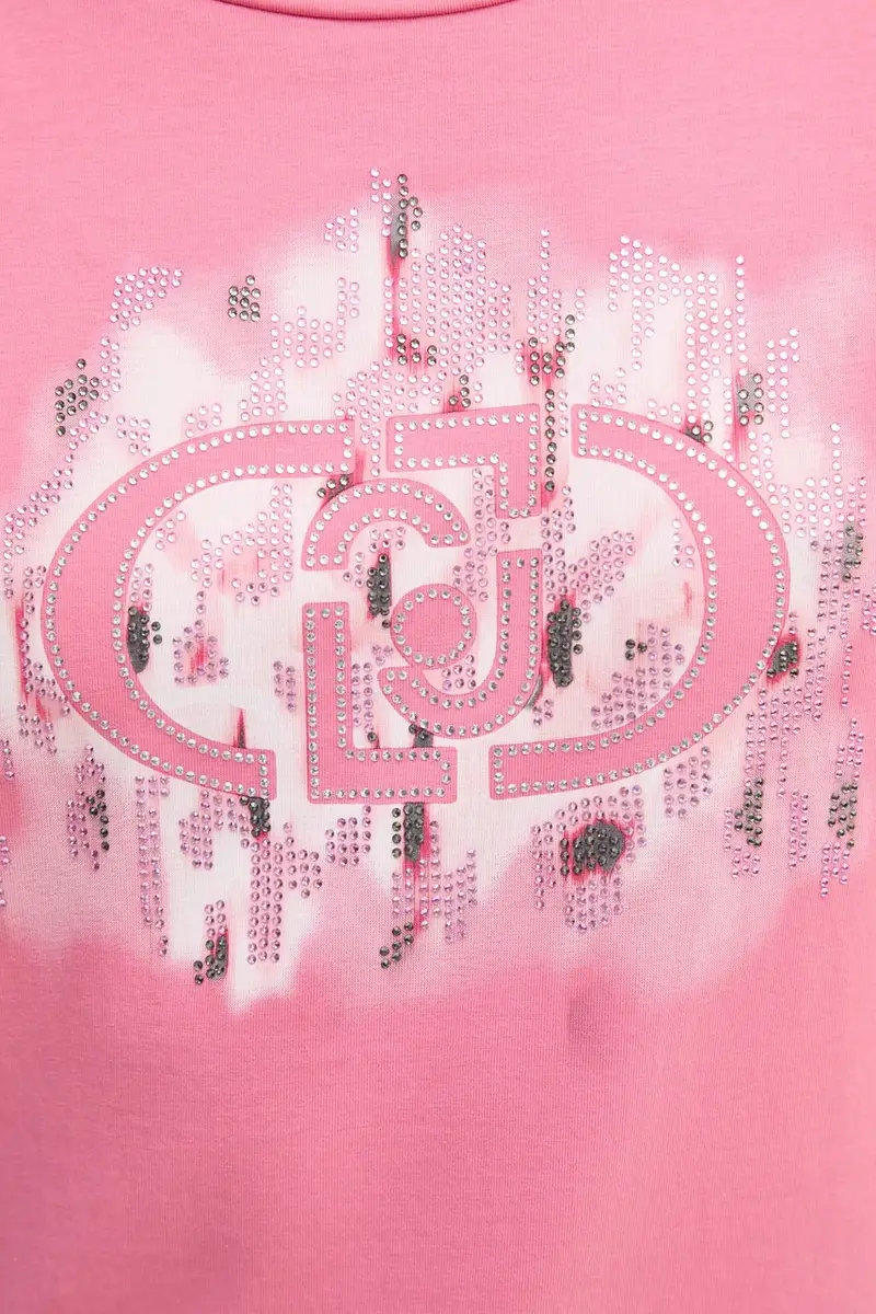 Liu Jo T-shirt Donna Rosa 3338656 miniatura 5