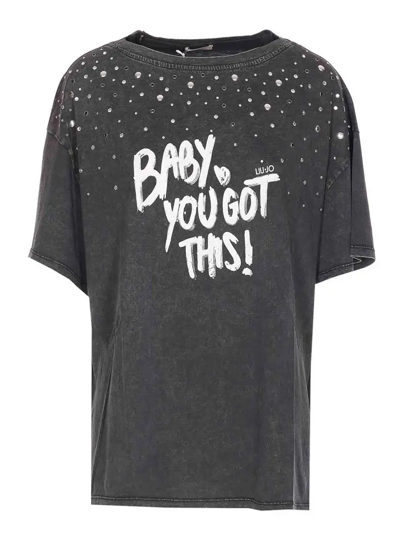 Liu Jo T-shirt Grigio 4230594