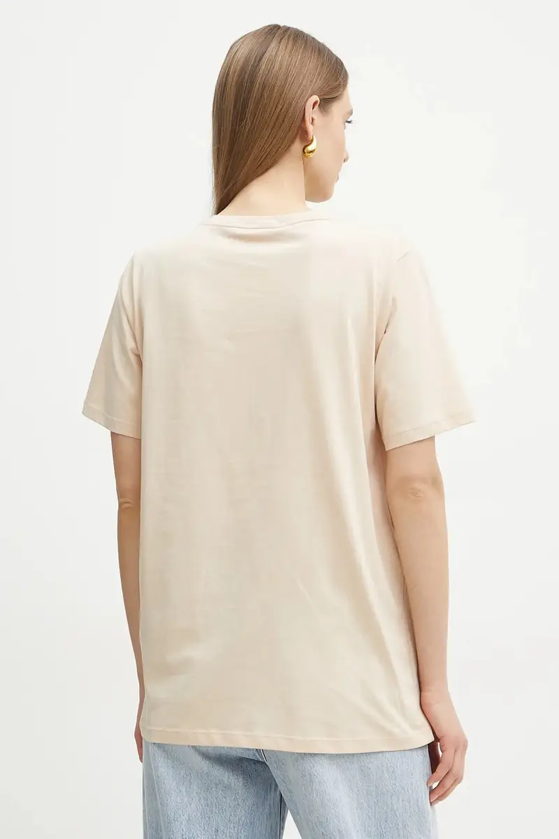 Liu Jo T-shirt Donna Beige 3292020 miniatura 3