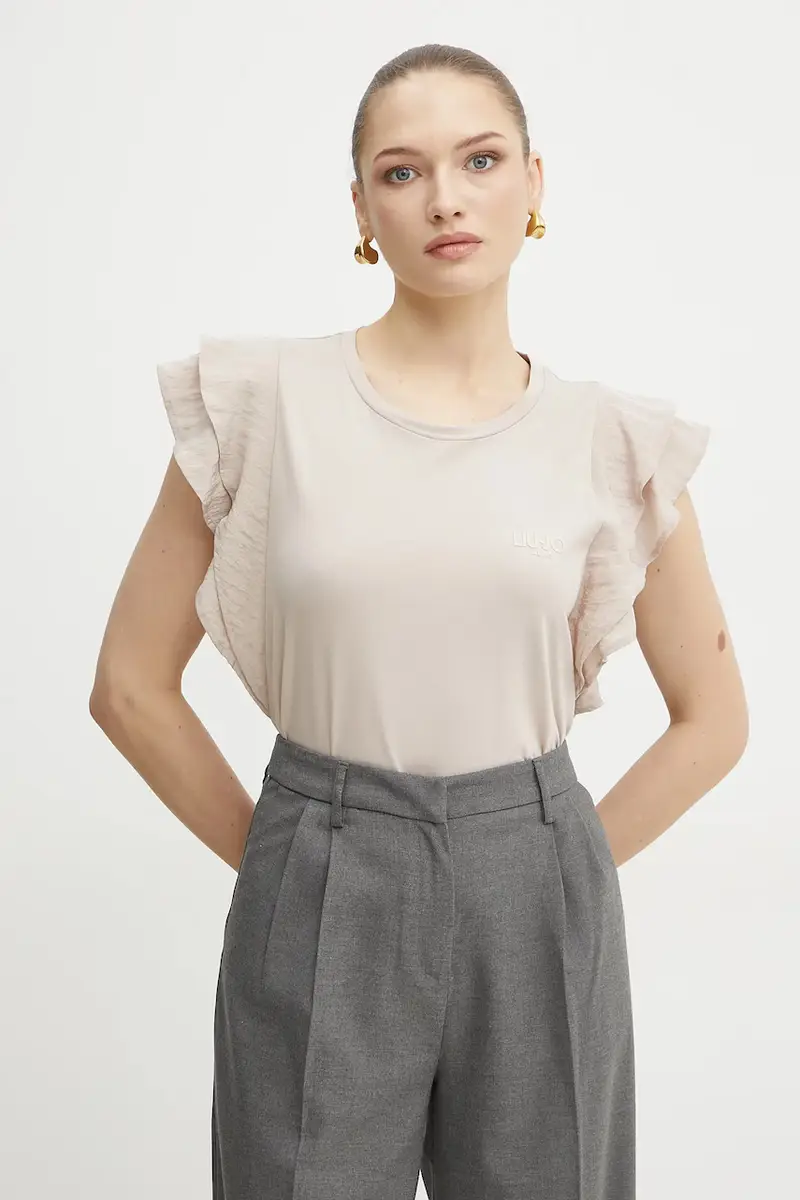 Liu Jo T-shirt Donna Beige 3291685