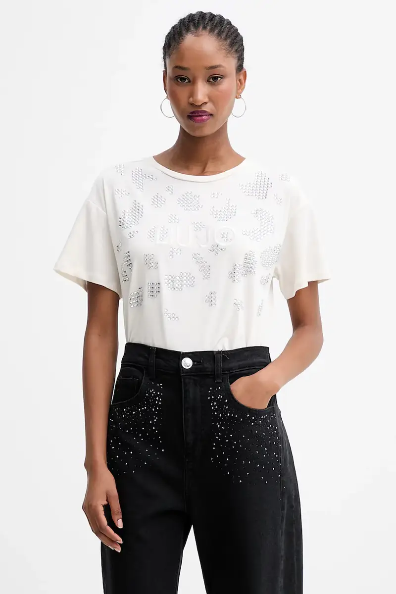 Liu Jo T-shirt Donna Beige 3572332