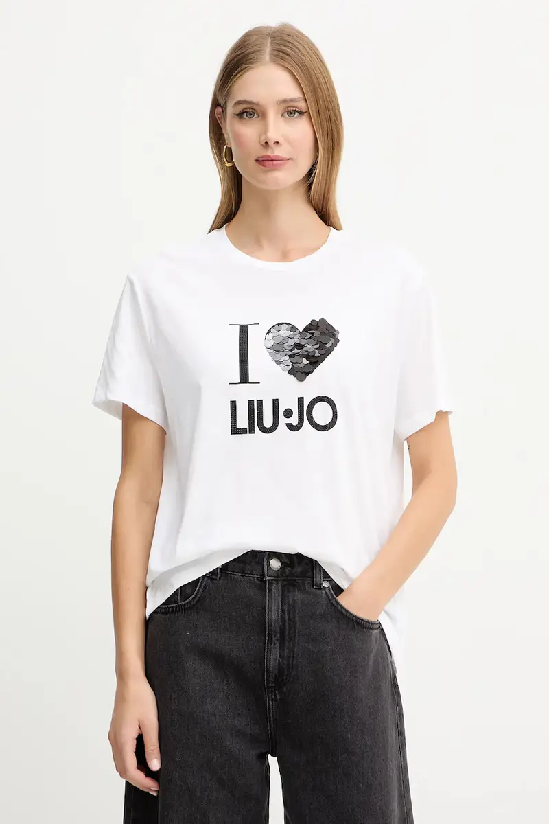 Liu Jo T-shirt Donna Bianco 3578008