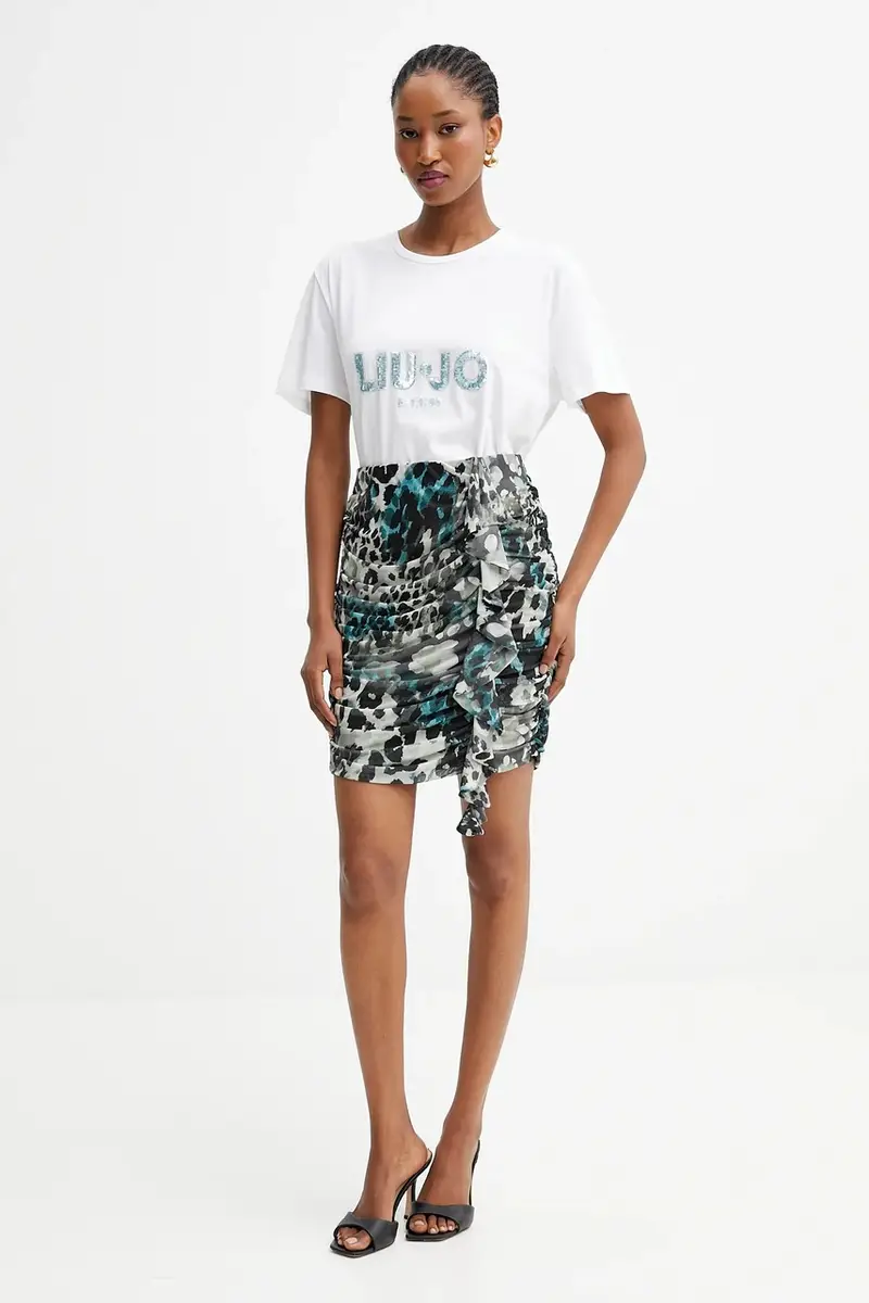 Liu Jo T-shirt Donna Bianco 3577571 miniatura 2