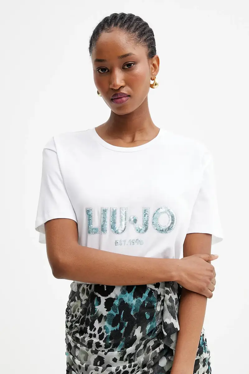 Liu Jo T-shirt Donna Bianco 3577571