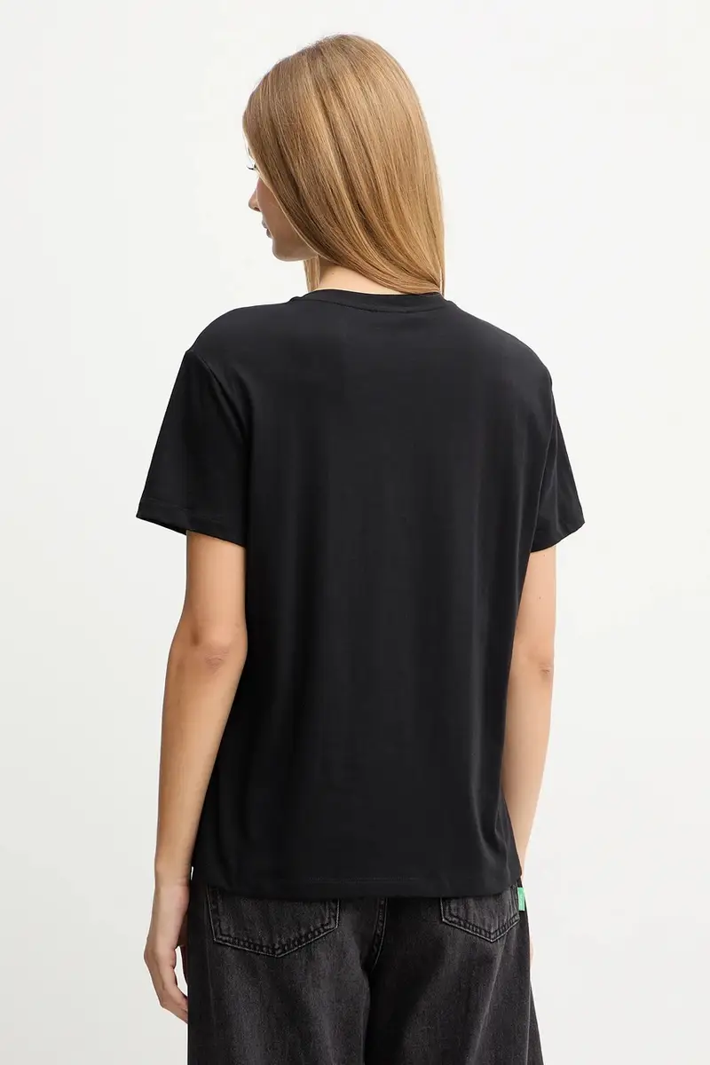 Liu Jo T-shirt Donna Nero 3645395 miniatura 3