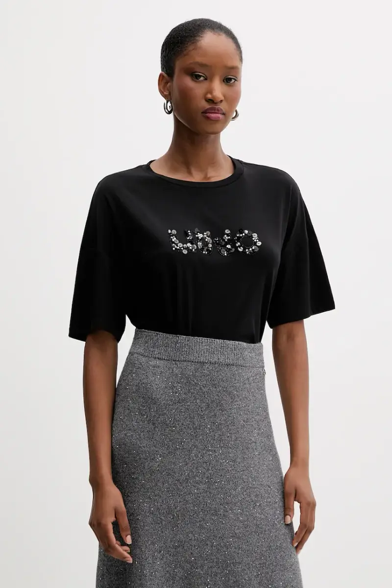 Liu Jo T-shirt Donna Nero 3643275