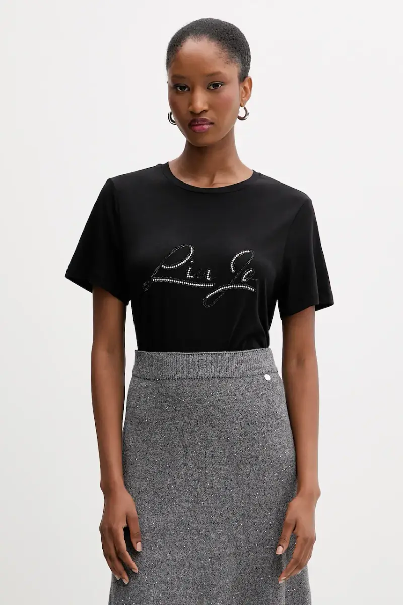 Liu Jo T-shirt Donna Nero 3643390