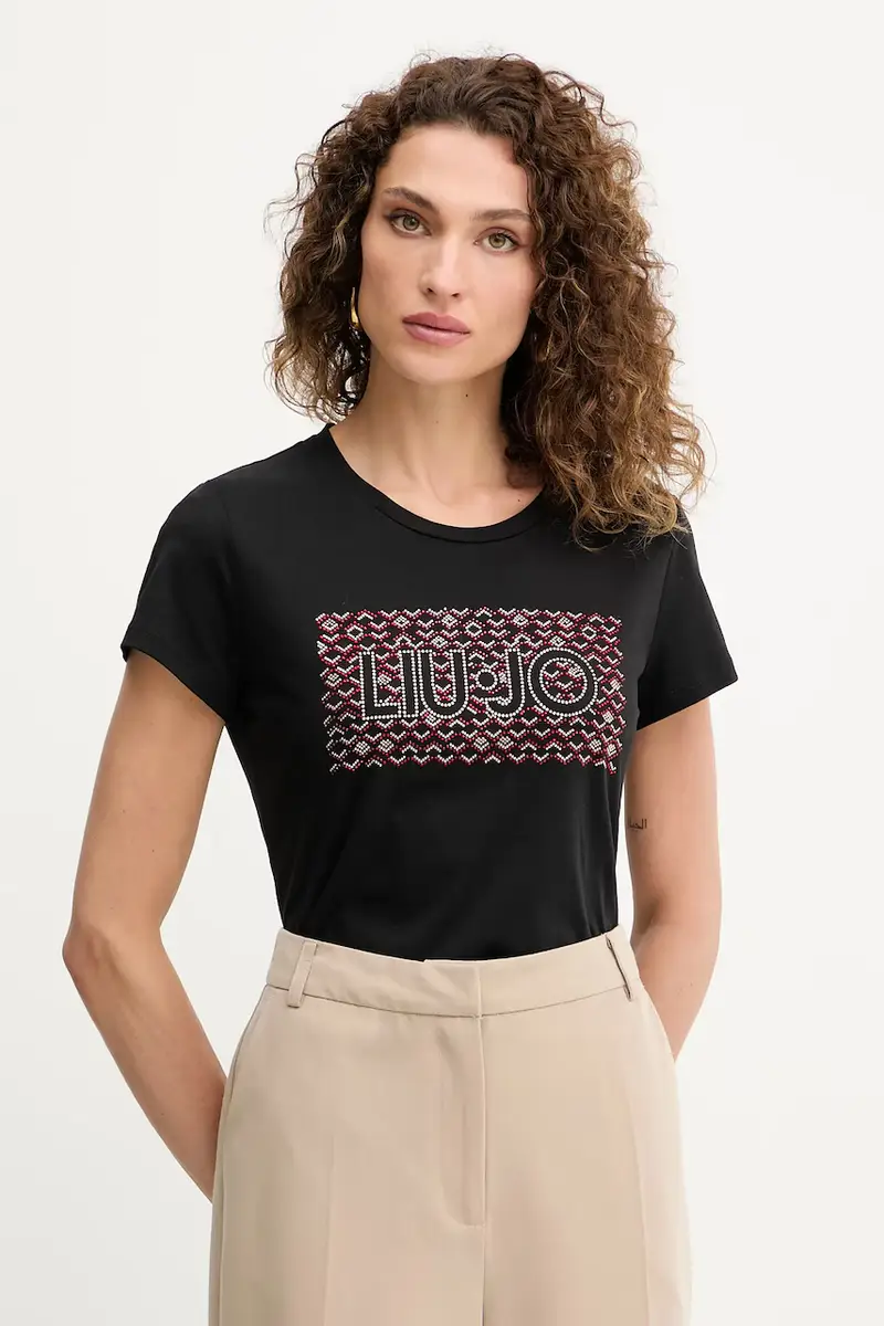 Liu Jo T-shirt Donna Nero 3640752