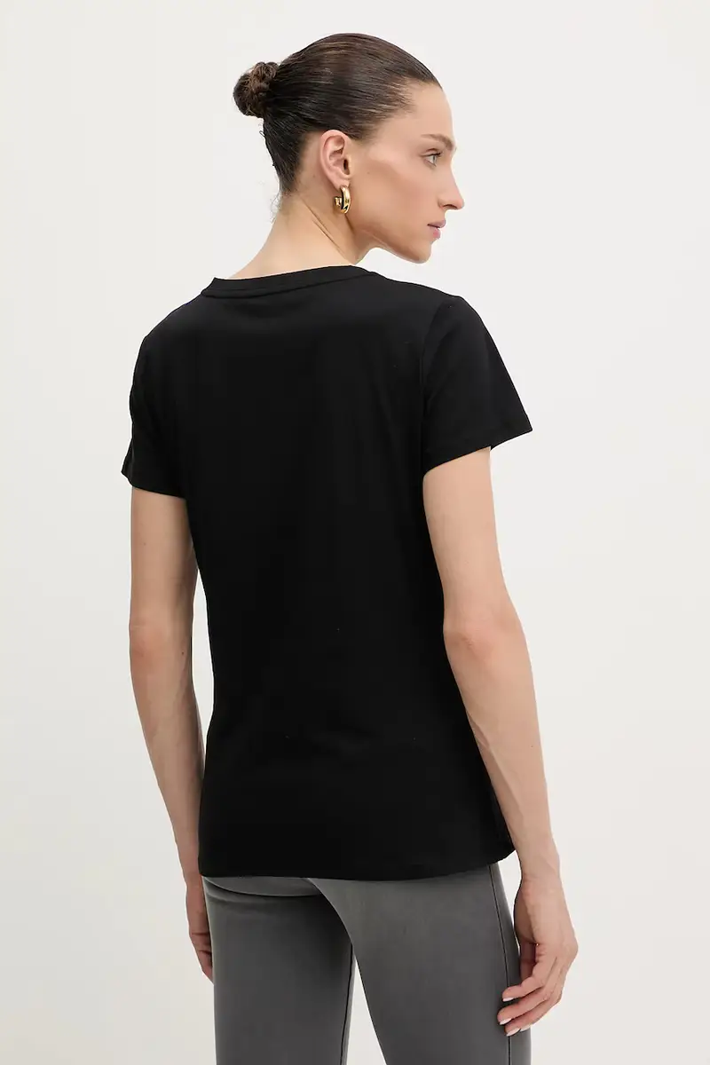 Liu Jo T-shirt Donna Nero 3637321 miniatura 3
