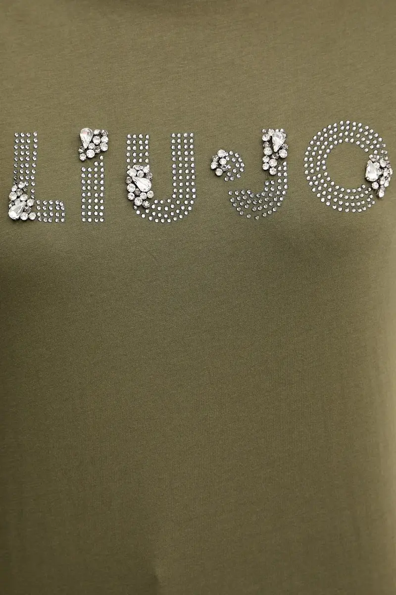 Liu Jo T-shirt Donna Verde 3669493 miniatura 5