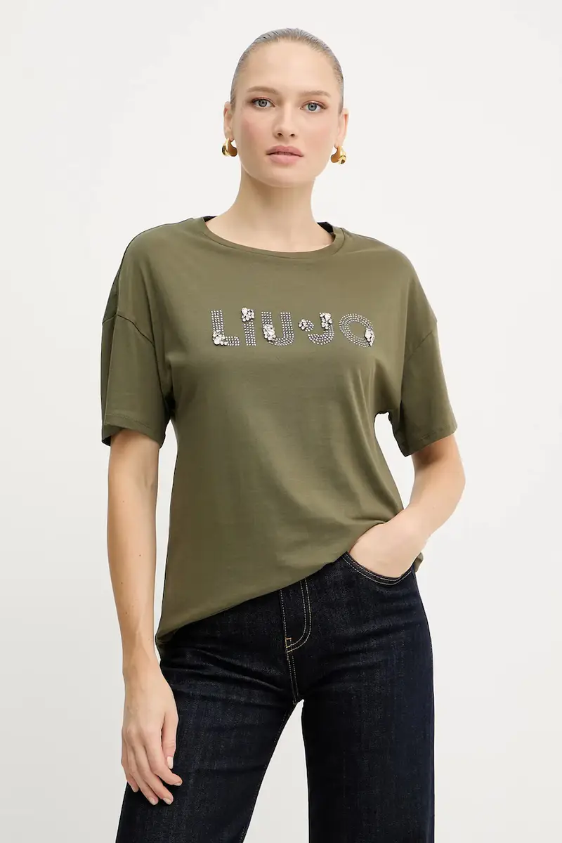Liu Jo T-shirt Donna Verde 3669493