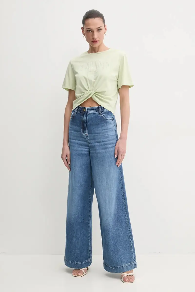 Liu Jo T-shirt Donna Verde 3159009 miniatura 2