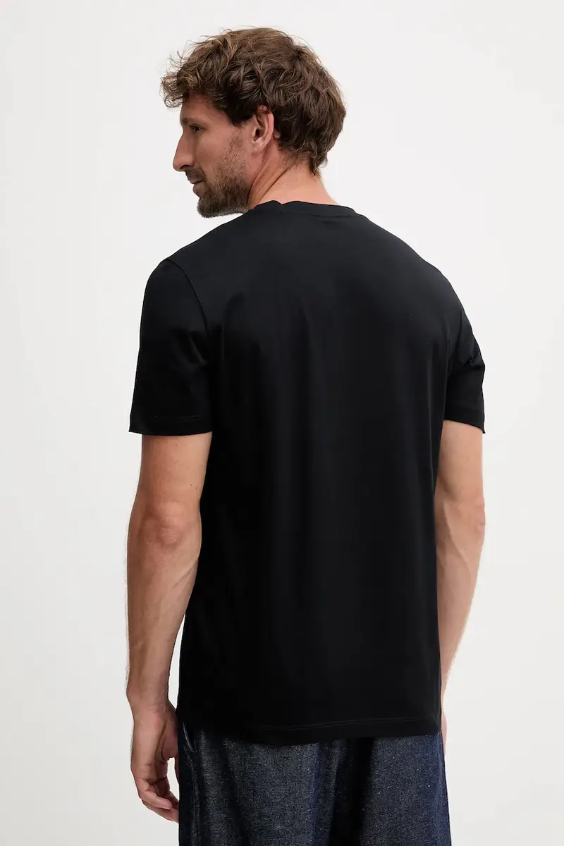 Liu Jo T-shirt Uomo Nero 3645220 miniatura 3