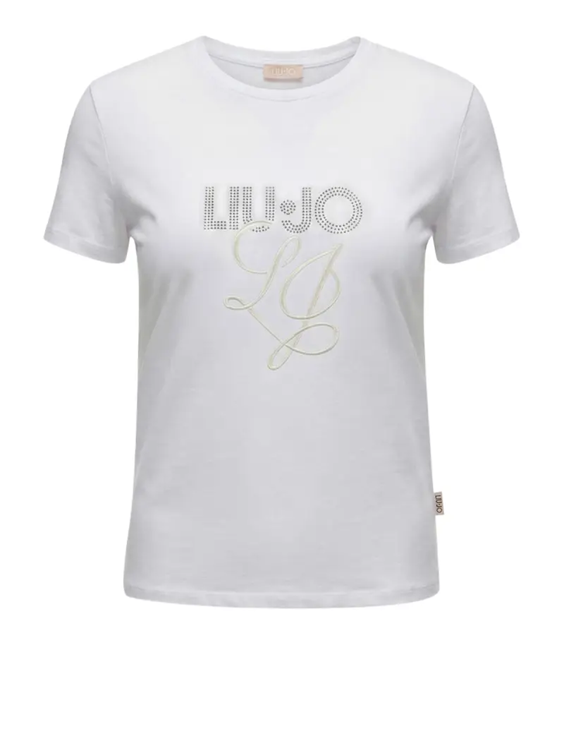 t-shirt liu jo da donna - bianco