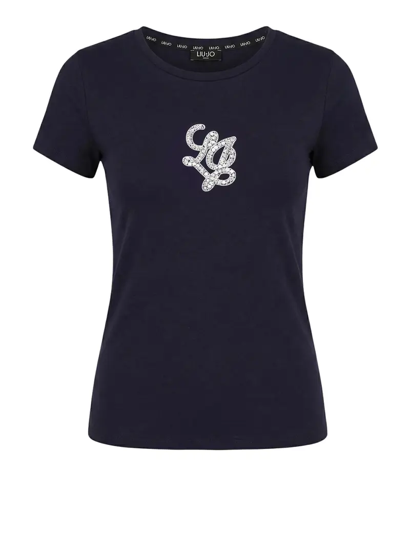 t-shirt liu jo da donna - blu