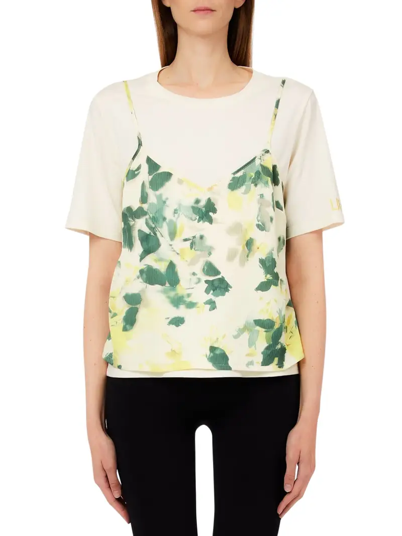 t-shirt liu jo da donna - verde
