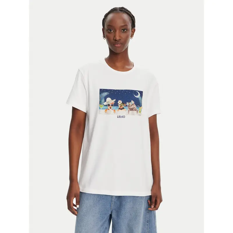 Liu Jo T-shirt Bianco 3220759