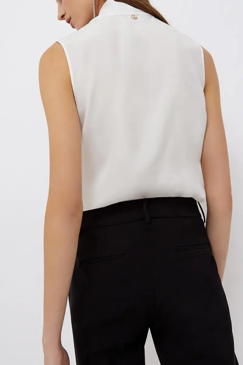 Top in misto seta miniatura 3