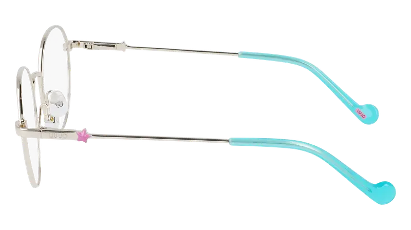 Liu Jo Unisex LJ3103 710 Montature da vista Metallo Oro Rotonda Normale miniatura 2