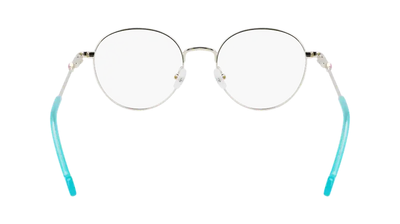 Liu Jo Unisex LJ3103 710 Montature da vista Metallo Oro Rotonda Normale miniatura 3