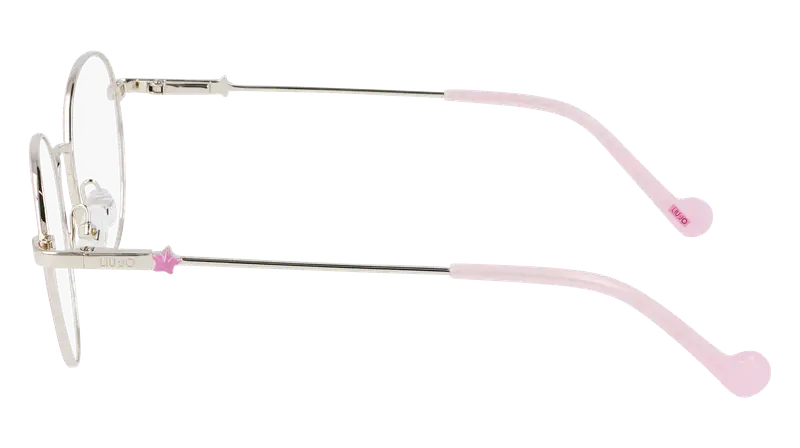 Liu Jo Unisex LJ3103 714 Montature da vista Metallo Oro Rotonda Normale miniatura 2