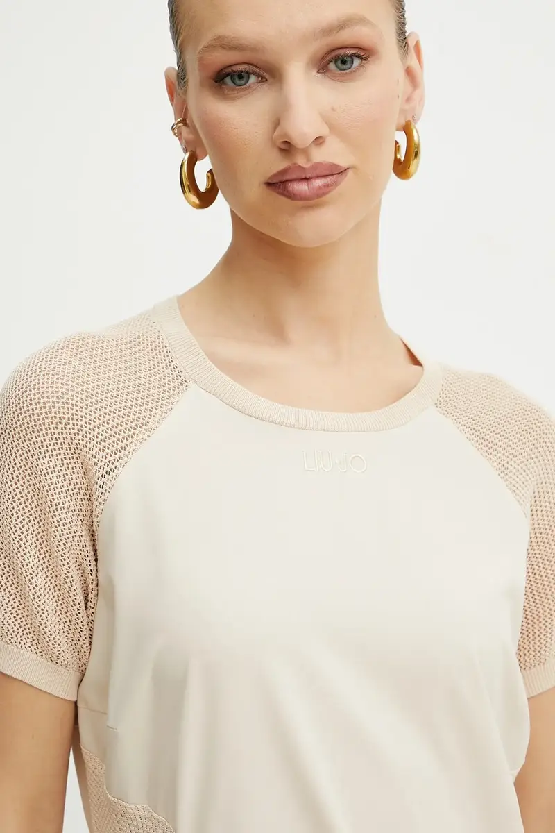 vestito colore beige TA5073 T2900 miniatura 4