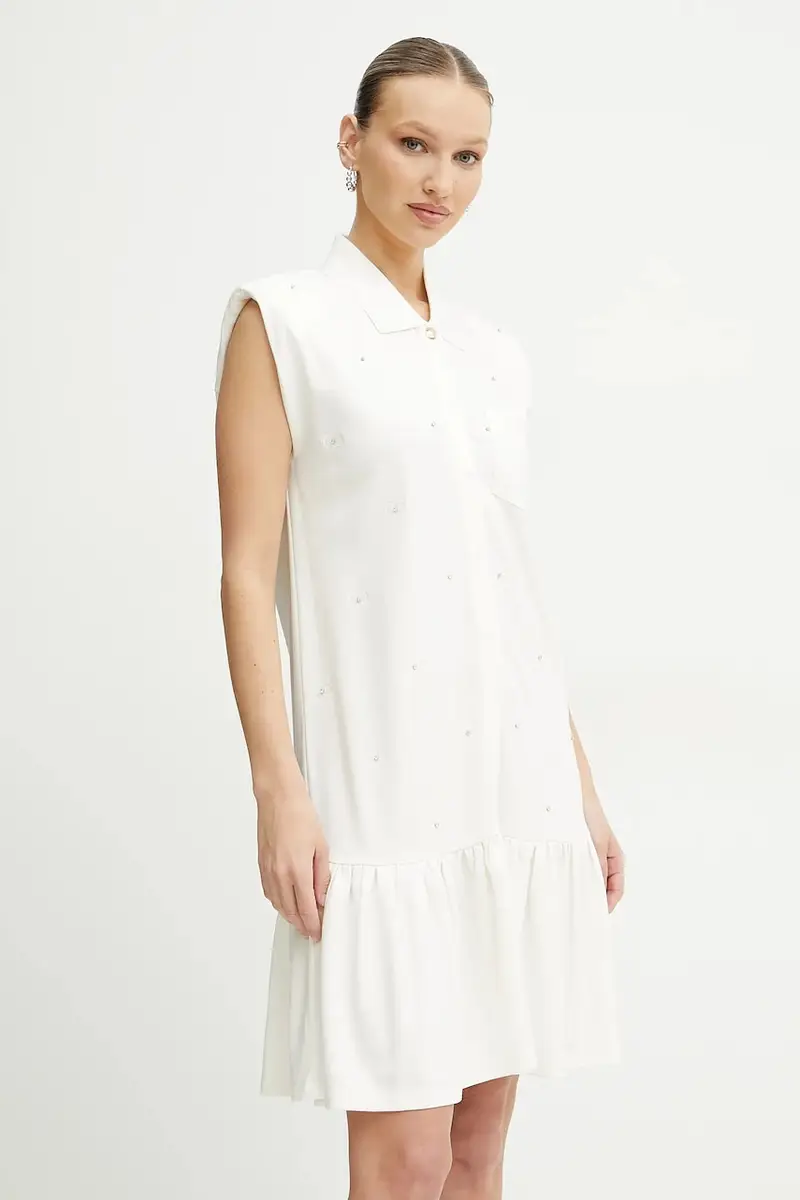 vestito colore beige TA5191 J5942