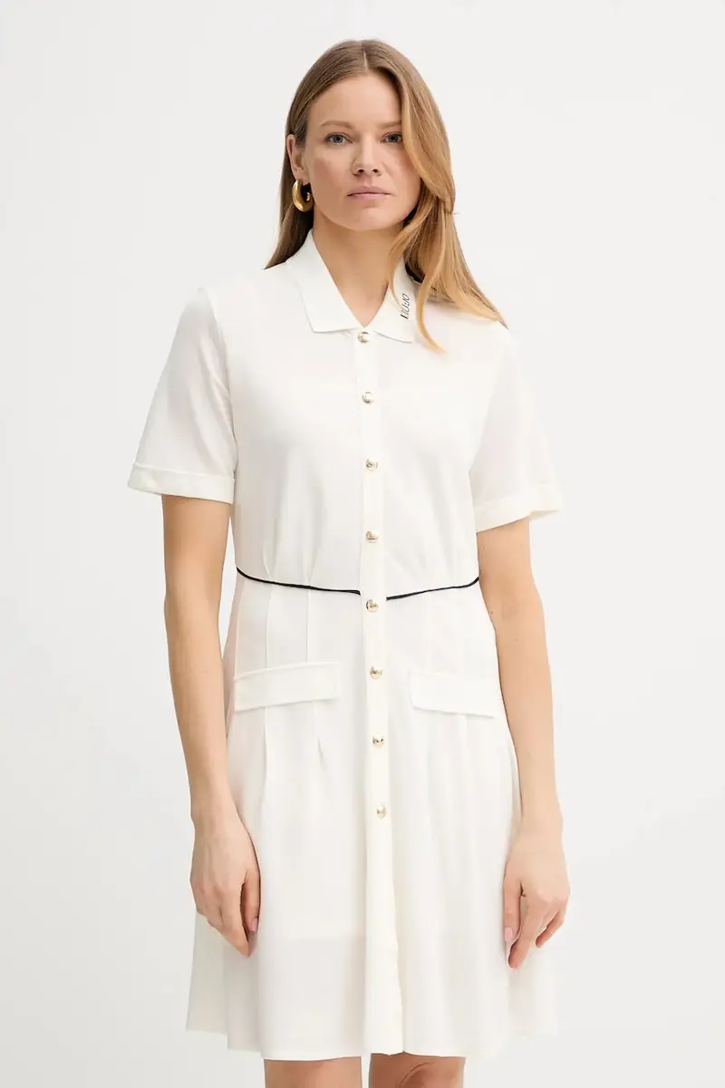 vestito colore beige TA5207 J4883