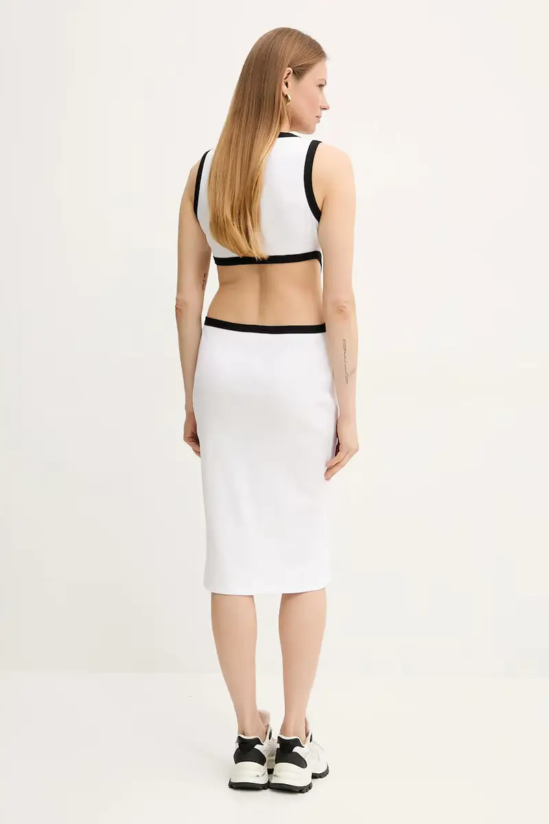 vestito colore bianco VA5043.J4822 miniatura 3