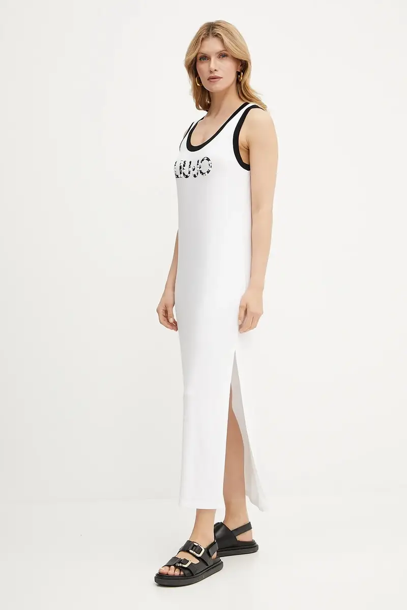 vestito colore bianco VA5134.JS360 miniatura 2