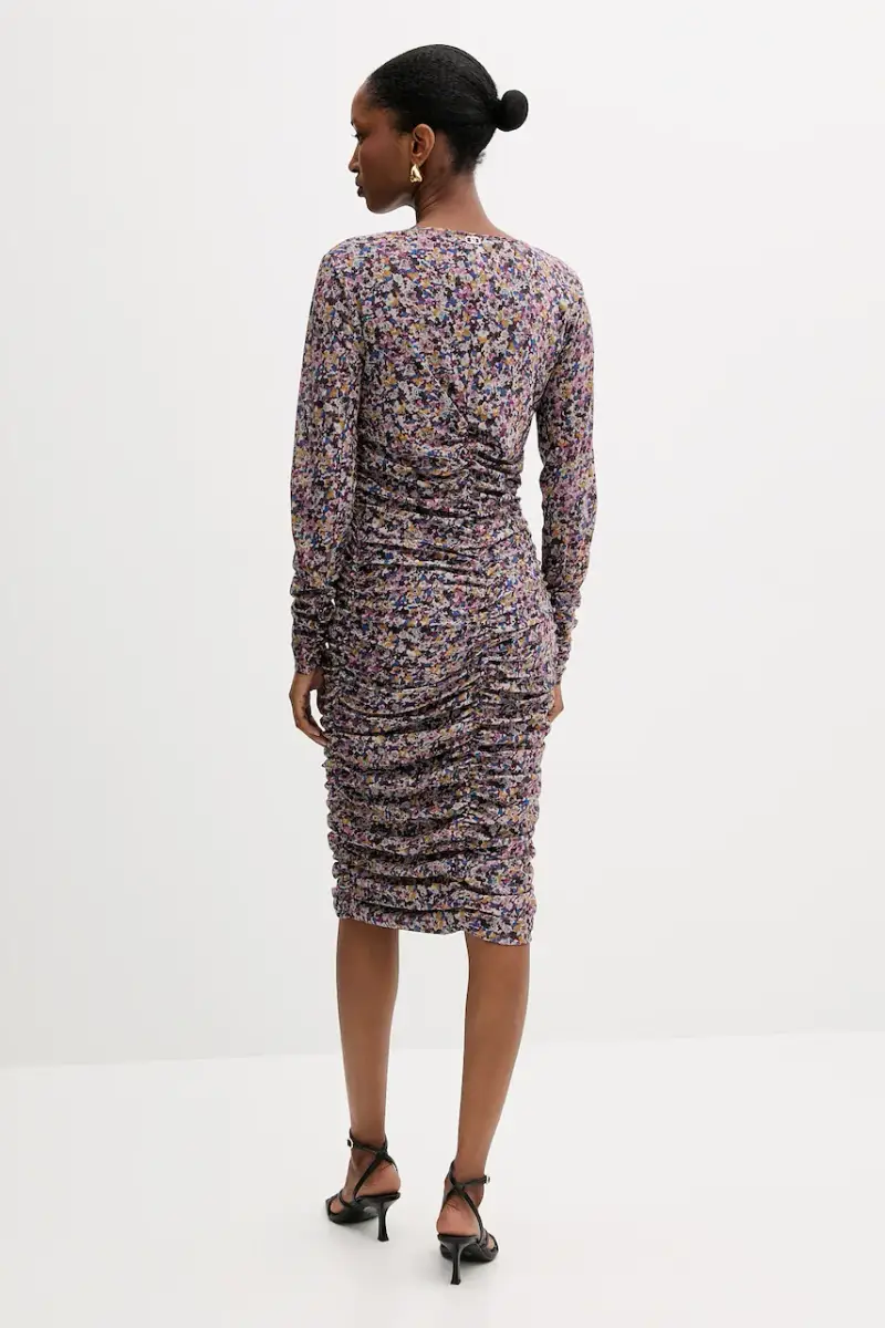 vestito colore granata MF5080 J3821 miniatura 3